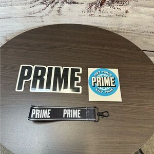 Prime Lanyard + Stickers